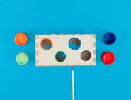 fine motor skills games castle colour sorting 06